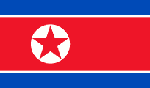 morth korea flag