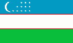 uzbekistan flag