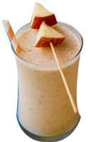 apple milk shake