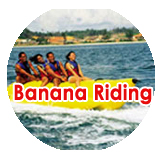 banana riding - goa